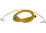 1 Metre Yellow Catering Hose 3/4 Inch Male to 3/4 Inch Female